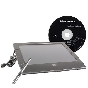 6" x 8" Hanvon Painting Master 0806 USB Graphics Tablet w/Cordle
